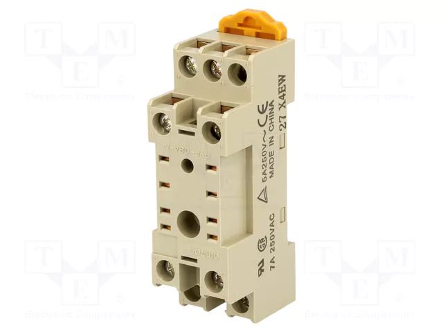 Socket; PIN: 8; for DIN rail mounting; MY2 OMRON PYF08A-N