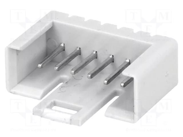 Connector: IDC; socket; male; PIN: 6; PZ1300; straight; THT; 2.54mm TOMIC PZ1306