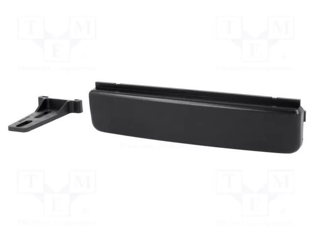 Radio frame; Ford,Jaguar; 1 DIN; black ACV RAM-40.073