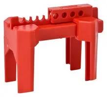 PRINZING BALL VALVE LOCKOUT, RED BALL VALVE LOCKOUT-PR-SMALL