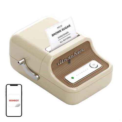 Portable Label Printer Niimbot B21 (Cream), NIIMBOT B21 Cream