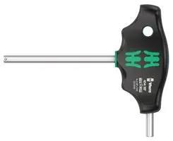 HF T-HANDLE HEX SCREWDRIVER, 6MM, 149MM 454 HEX-PLUS HF 6 X 100 MM