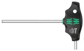 HF T-HANDLE HEX SCREWDRIVER, 1/4", 199MM 454 HEX-PLUS HF 1/4" X 150 MM