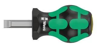 STUBBY SCREWDRIVER, SLOT, 8MM, 24.5MM 335 STUBBY 1,2 X 8,0 X 25 MM