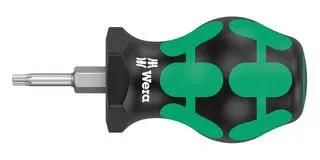 STUBBY SCREWDRIVER, TORX, T10, 25MM 367 STUBBY TX 10 X 25 MM