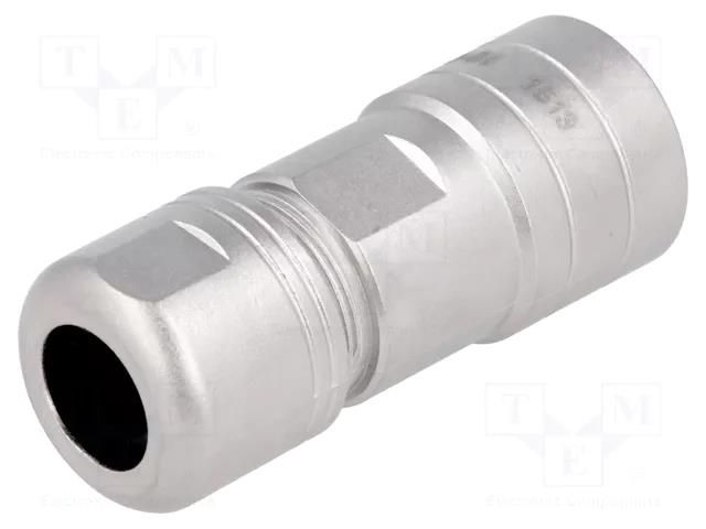 Gland; straight; size 14; metal; Plating: nickel; 10.5mm; RT360 AMPHENOL RT0L-14CG-S1