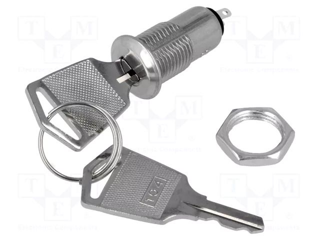 Switch: key switch; Stabl.pos: 2; Switch.method: OFF-ON; Key: flat HIGHLY ELECTRIC S-1091B-2