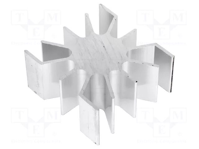 Heatsink; LED; L: 51.5mm; W: 51mm; Ø: 26mm; H: 25mm FISCHER ELEKTRONIK SK4625AL