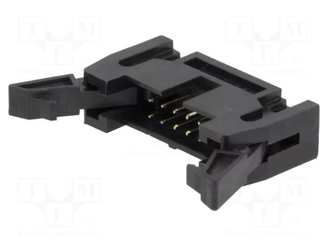 Connector: IDC; socket; male; PIN: 10; straight; THT; 2.54mm; 2x5 AMPHENOL COMMUNICATIONS SOLUTIONS T816-1-10-S1