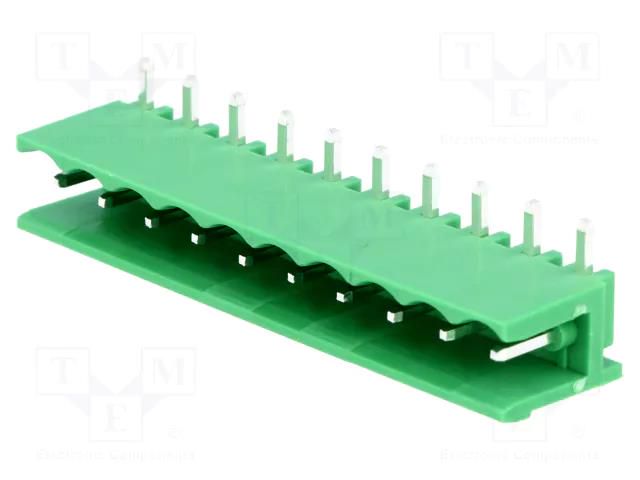 Pluggable terminal block; Contacts ph: 5.08mm; ways: 10; socket NINIGI TBG-5-KB-10P/GN