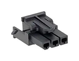 RECEPTACLE HOUSING, 4POS, 4.2MM, BLACK 200453-1004