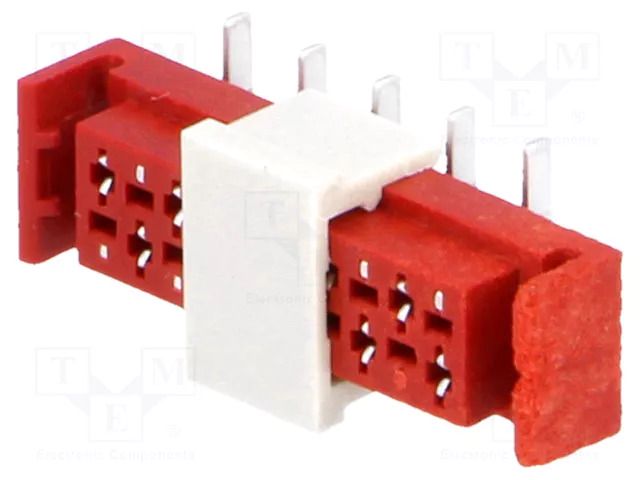 Connector: wire-board; socket; female; PIN: 10; 30V; 1A; vertical AMPHENOL COMMUNICATIONS SOLUTIONS TMM-6-L-10-1
