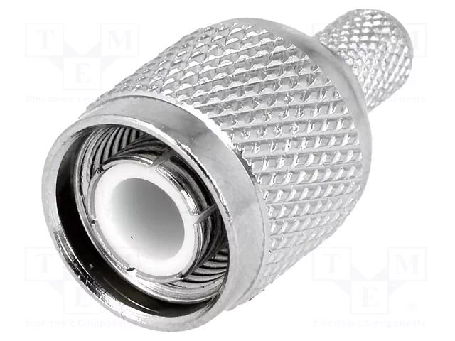 Connector: TNC; plug; male; straight; crimped; for cable; RG59 YIZN Jiangsu Tengyu Electronics co. TNC-003