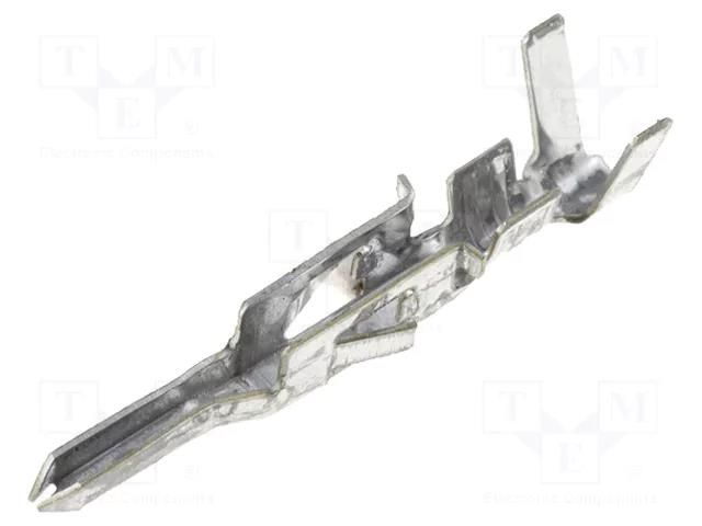 Contact; male; brass; tinned; 24AWG÷18AWG; reel; crimped; for cable MOLEX MX-5558T
