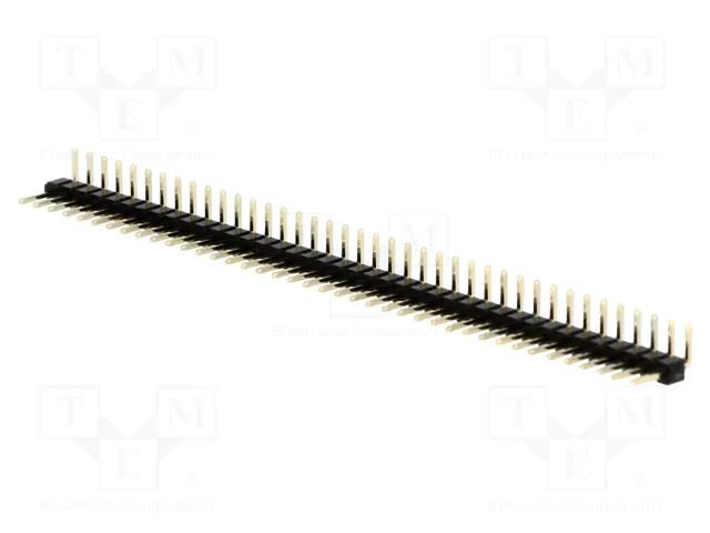 Connector: pin strips; pin header; male; PIN: 40; angled 90°; THT CONNFLY ZL310-40P