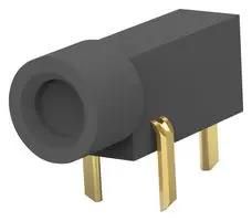CONN, BANANA, JACK, SOLDER, BLK 350180