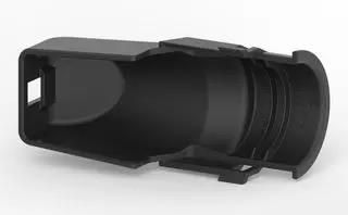 COVER, 22POS, PA66 GF, BLACK 2112452-1