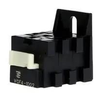 RELAY SOCKET, 5POS, THT, QUICK CONNECT VCF4-1002