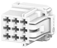 AUTOMOTIVE HOUSING, RECEPTACLE, 9POS 7-968971-1