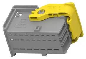 CARRIER, PBT GF, GRAY, RCPT HOUSING 1-1718484-2