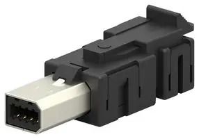I/O CONN, MINI I/O, PLUG, 8POS, CRIMP 2069250-1