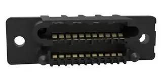 WTB CONN, HERMAPHRODITIC, 22POS, 2ROW 292178-1