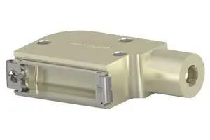 D-SUB BACKSHELL, DA, 90DEG, ZINC ALLOY 5745652-3