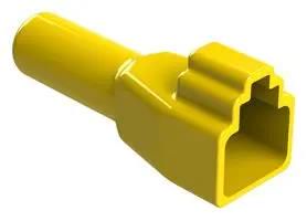 BOOT, PLUG, 4POS, YELLOW AT4S-BT-YW