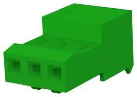 WTB CONN, RCPT, 3POS, 1ROW, 2.54MM 3-640443-3