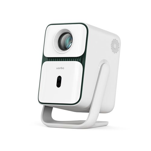 Wanbo T2 Ultra White | Projector | 500 ANSI, 1080p Full HD, Android TV 11, Gimbal, WANBO WANBO T2 ULTRA