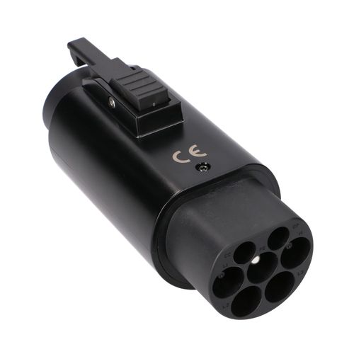 Extralink EV Charging Adapter Type 2 EU to Type 1 US | Electric Car Charger Adapter | 32A 7,4KW, EXTRALINK EX.22622 5907207222622