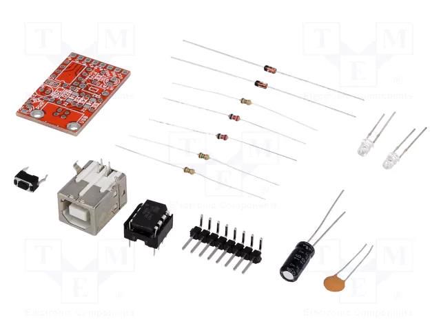 Dev.kit: Microchip AVR; ATTINY; for self-assembly OLIMEX OLIMEXINO-85-KIT
