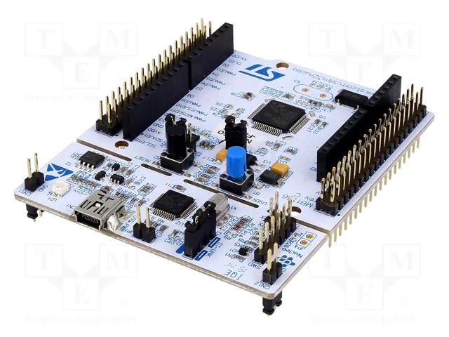 Dev.kit: STM32; base board; Comp: STM32F302R8T6 STMicroelectronics NUCLEO-F302R8