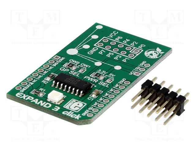 Click board; prototype board; Comp: DS2408; port expander MIKROE MIKROE-1874