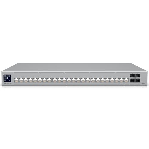 Ubiquiti USW-PRO-HD-24-POE-EU | Switch | Etherlighting, 2x 10GbE PoE++, 22x 2.5GbE PoE++, 4x 10G SFP+, UBIQUITI USW-PRO-HD-24-POE-EU 0810084696606