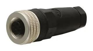 M12 SENSOR CONNECTOR, FEMALE, 5P, CABLE 2TLA020055R1000