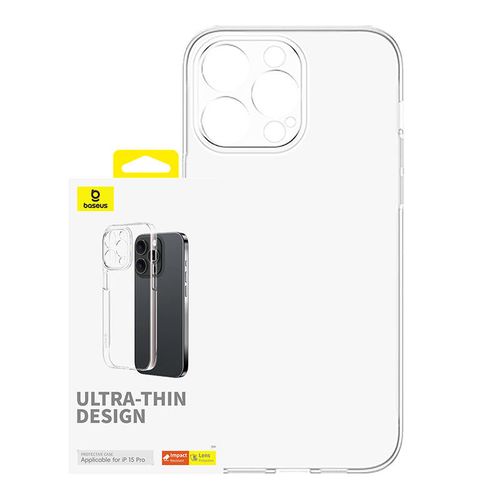 Phone Case for iPhone 15 Pro Baseus OS-Lucent Series (Clear), baseus P60157204203-01