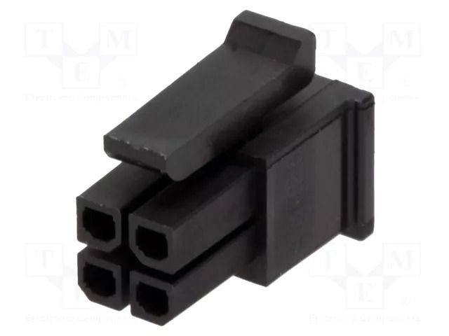 Connector: wire-board; plug; female; PIN: 4; Micro-Fit 3.0; 3mm; 2x2 MOLEX MX-43025-0408