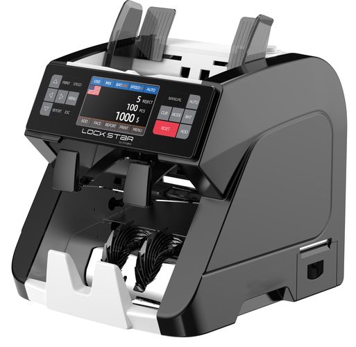 EXTRALINK LOCKSTAR PROFESJONALNA LICZARKA NOMINAŁOWA DO BANKNOTÓW UV, IR, MG, CIS X-1000, EXTRALINK EX.29140 5907207229140