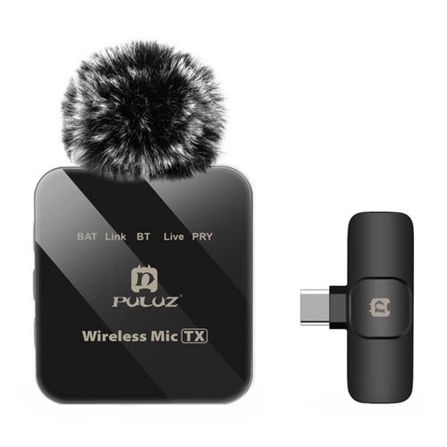 Wireless Lavalier Microphone PULUZ PU648B (USB-C), Puluz PU648B