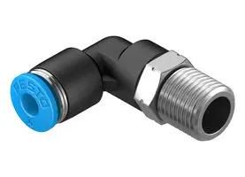 PUSH-IN L-FITTING, 4MM, R1/8, 10MM 153045