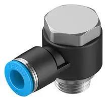 PUSH-IN L-FITTING, 8MM, G1/4, 14.5MM QSLV-G1/4-8