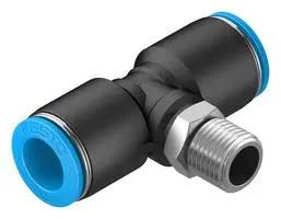 PUSH-IN T-FITTING, 12MM, R1/4, 21MM QST-1/4-12