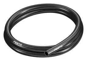 PLASTIC TUBING, 10BAR, PU, 50M, BLACK PUN-H-16X2,5-SW