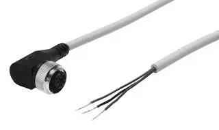 SENSOR CORD, 5P M12 RCPT-FREE END, 2.5M SIM-M12-3WD-2,5-PSL-PU