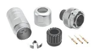 INDUSTRIAL CIRCULAR, PLUG, 12POS, CABLE RT061412PNH-K