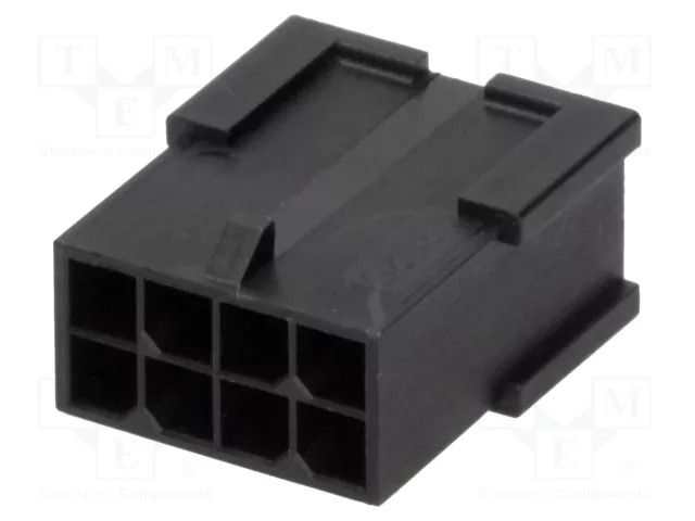 Connector: wire-wire; plug; male; PIN: 8; Micro-Fit 3.0; for cable MOLEX MX-43020-0801