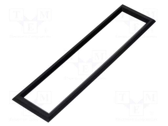 Frontal bezel; Dim: 161x40.2mm; 145x28mm; ABS; Colour: black DISPLAY VISIONS EA017-13UKE