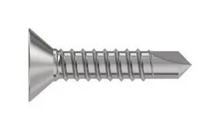 COUNTERSUNK HEAD SCREW, SS, 4.2MM X 13MM 4.2 X 13 KPA2DX S50 DIN7504