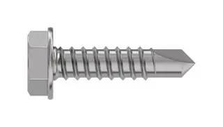 HEX WASHER HEAD SCREW, STEEL, 4.8X32MM 4.8 X 32 WXSTDX Z100 DIN7504